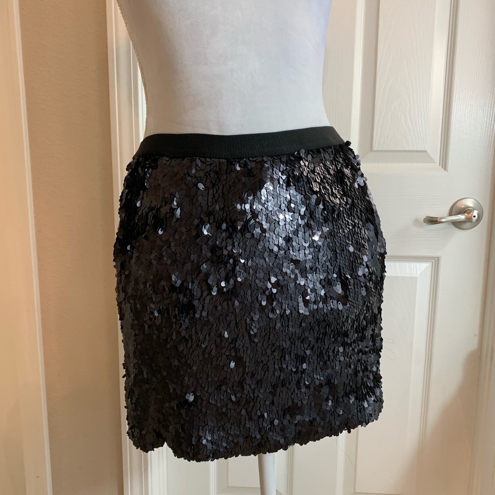 Lot of 2 Sequin skirts (size small)
